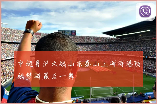 中超鲁沪大战山东泰山上海海港防线梦游最后一舞